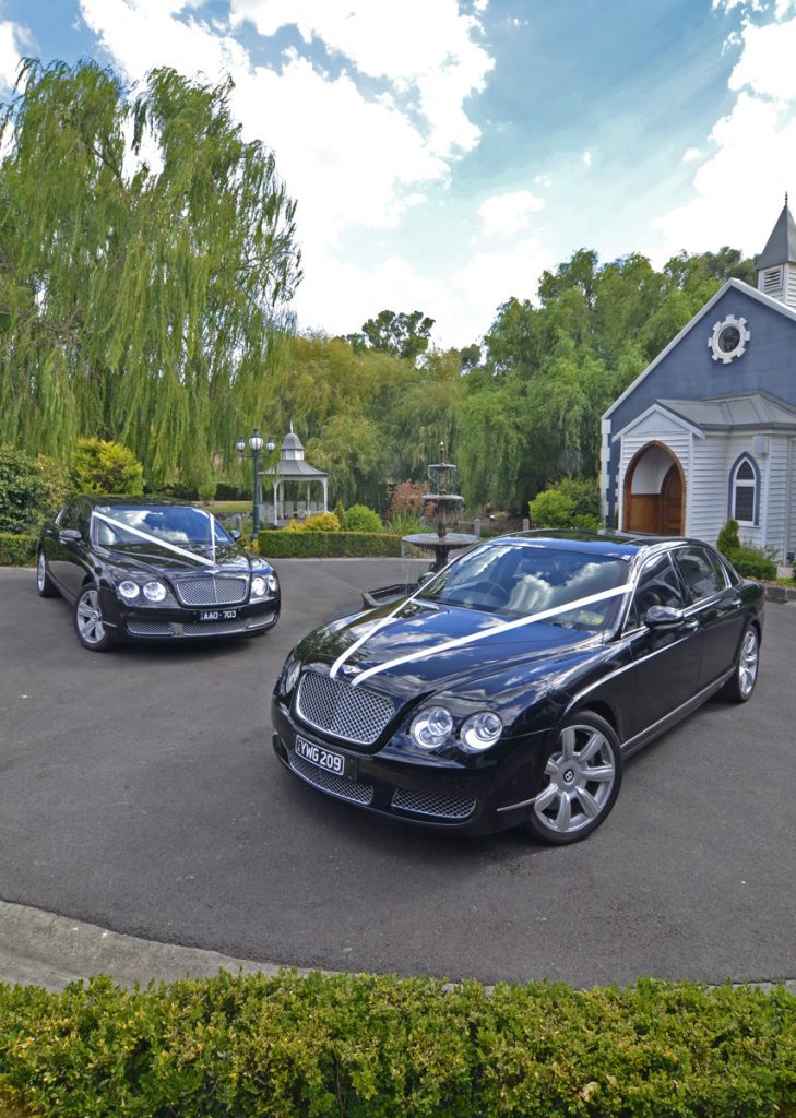 Best Wedding Cars in Melbourne - Bentley Continental Flying Spurs - Parties2Weddings