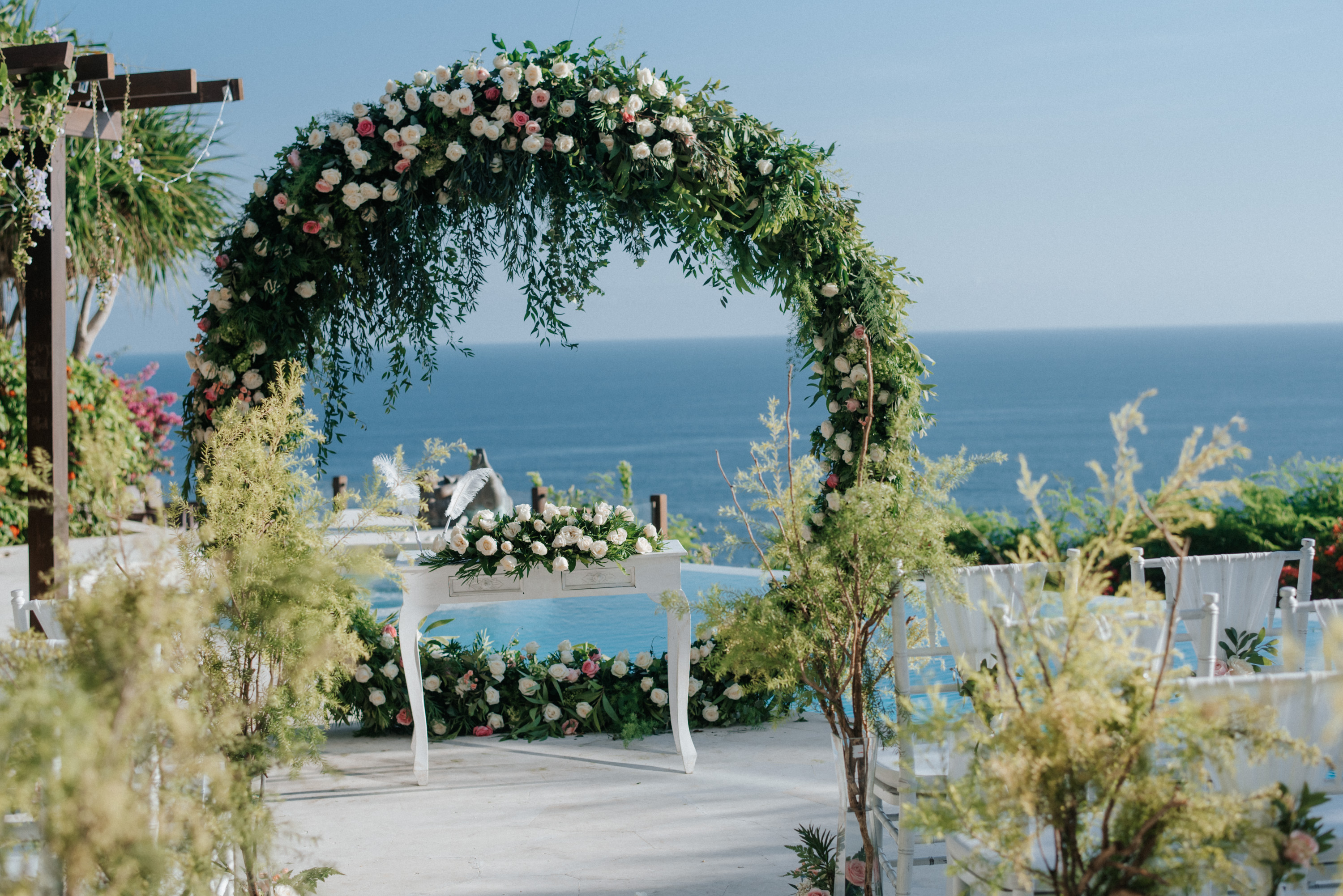 Clifftop Wedding Venue Bali at Karma Kandara