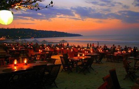 Sunset Dinner at Jimbaran Beach