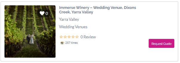 Bianchet Yarra Valley - Winery Wedding Venues Yarra Valley - Parties2Weddings