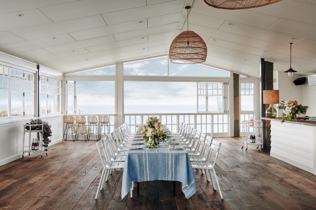 Ocean view meeting room at Portsea Hotel in Mornington Peninsula