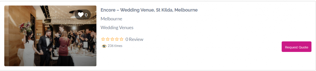 Beach Wedding Package in Melbourne - Encore St Kilda