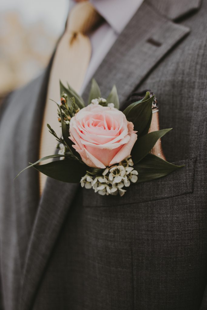 Boutonnière - Wedding Terminology Explained - Parties2Weddings