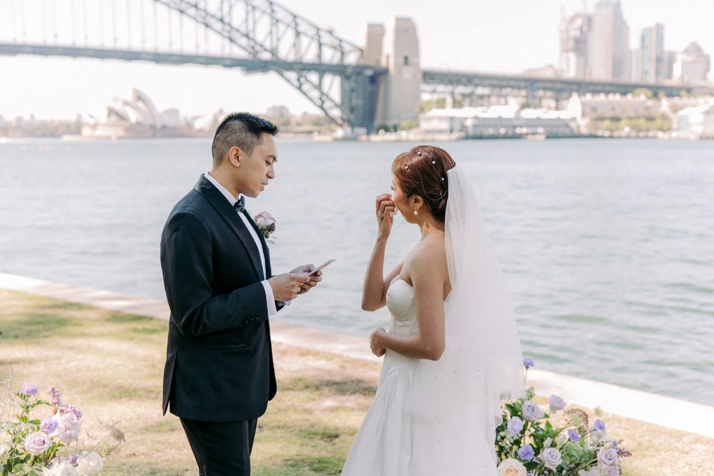 Vina and Ralph Waterfront Wedding in Sydney