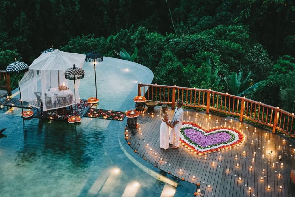 Best Romantic Dinners in Ubud | Parties2Weddings