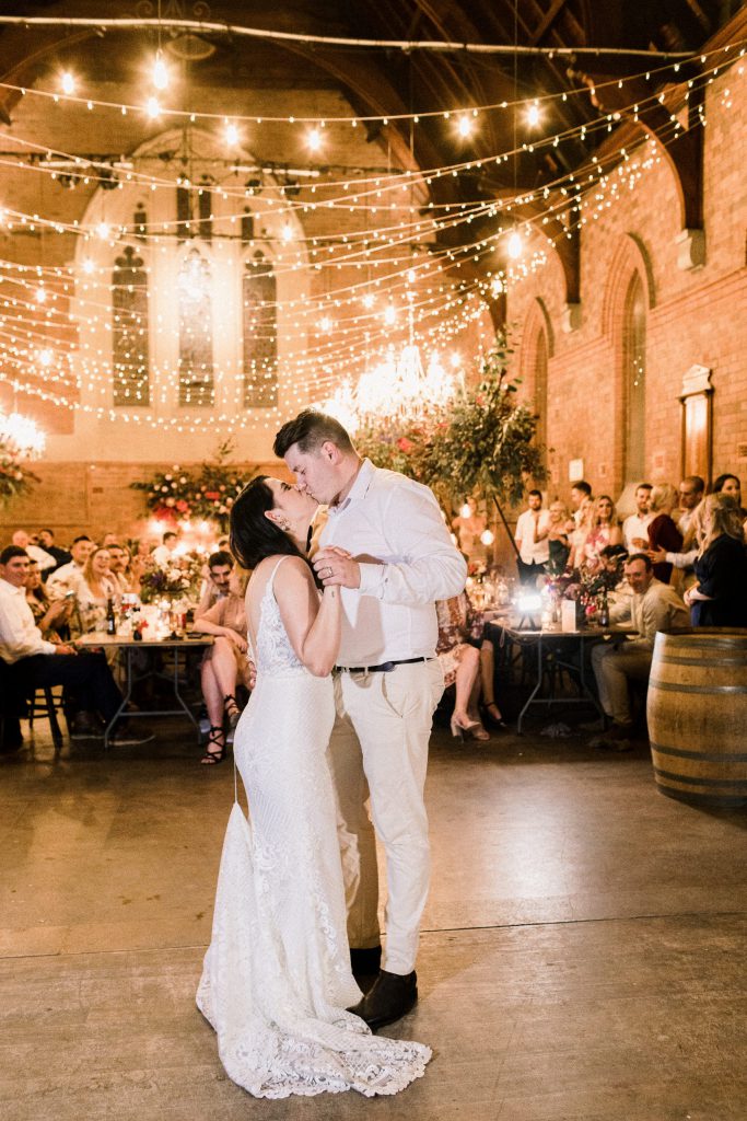 A couple dancing in the middle of hall- Parties2Weddings